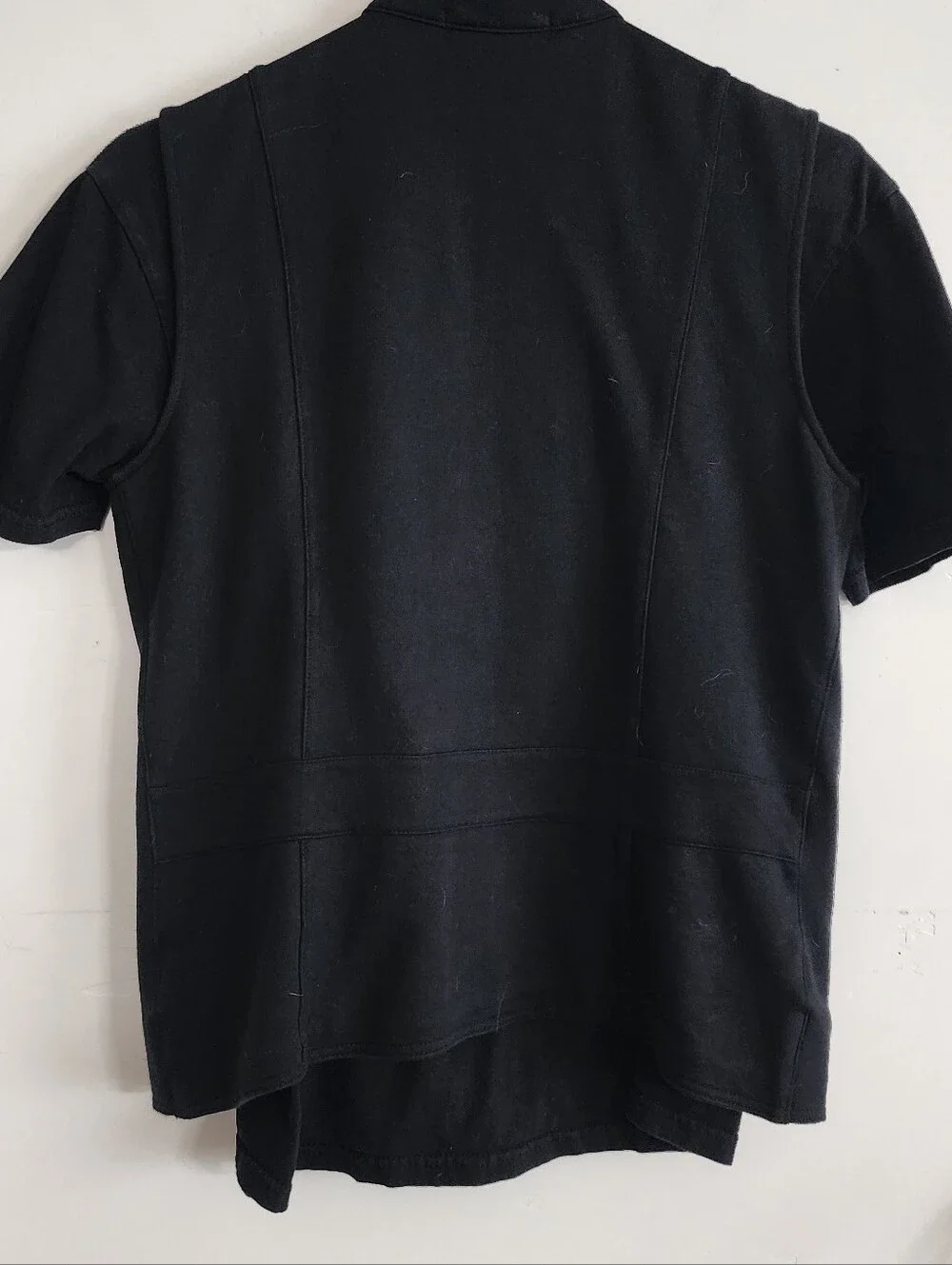 Ralph Lauren Navy Short-Sleeve Zip Front Jacket